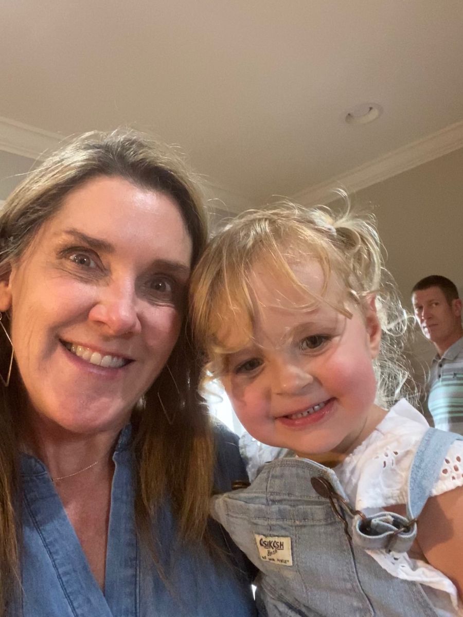 Miss Nancy With Dr Jacks Daughter Hannah At A Family Birthday Party